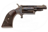 NORTH AMERICAN ARMS CASE COLORED MODEL NAA-22M 22 MAG WITH ROSEWOOD ENGRAVED BOOT GRIPS - 1 of 6