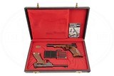 SET - BROWNING MEDALIST GOLD LINE 22 LR AND BROWNING CHALLENGER GOLD LINE 22 LR CASED - 1 of 7