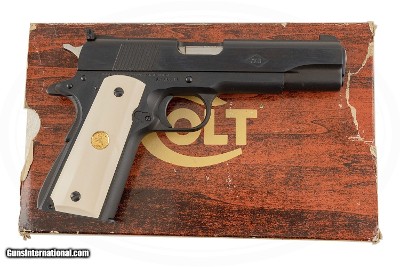 COLT POST WAR ACE SERVICE MODEL 22 LR