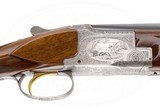 BROWNING SUPERPOSED POINTER GRADE 20 GAUGE 2 BARREL SET G. CARGNEL ENGRAVED - 1 of 19