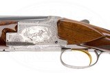 BROWNING SUPERPOSED POINTER GRADE 20 GAUGE 2 BARREL SET G. CARGNEL ENGRAVED - 2 of 19