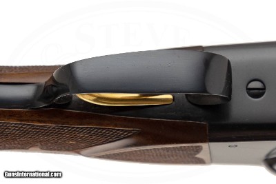 WINCHESTER MODEL 21 PRE WAR 16 GAUGE CUSTOM UMBERGER STOCK; DOUBLE TRIGGER - Image 11 of 16