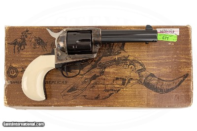 AMERICAN ARMS INC/UBERTI SINGLE ACTION ARMY REGULATOR MODEL DELUXE 45 COLT