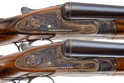 JOSEPH LANG BEST PAIR SIDELOCK EJECTOR 12 GAUGE