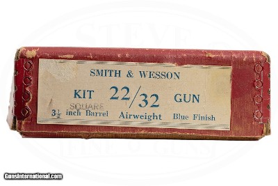 SMITH & WESSON PRE MODEL 43 22/32 KIT GUN AIRWEIGHT 22LR - Image 8 of 8