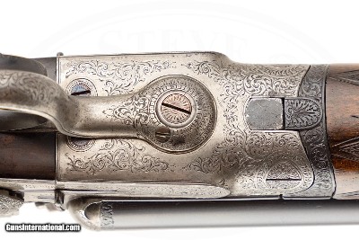 JOHN RIGBY & CO 12 BORE HAMMER DOUBLE RIFLE - Image 11 of 18