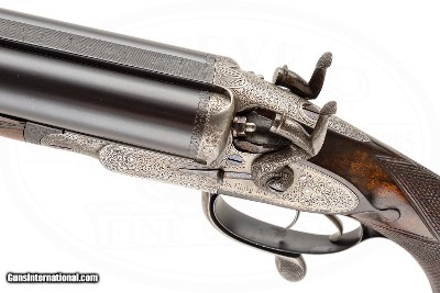 JOHN RIGBY & CO 12 BORE HAMMER DOUBLE RIFLE - Image 7 of 18