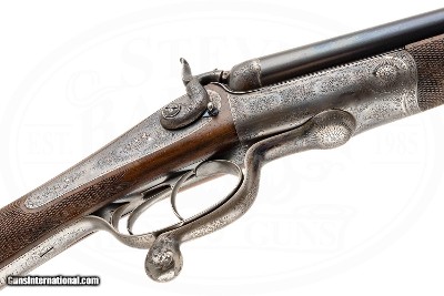 PURDEY BEST HAMMER DOUBLE RIFLE 450 3 1/4