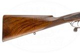 PURDEY BEST HAMMER DOUBLE RIFLE 450 3 1/4" BPE - 16 of 19