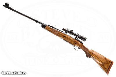 DUANE WIEBE CUSTOM ARGENTINE MAUSER 375 H&H - Image 4 of 16
