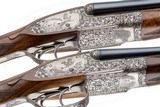 HOLLAND & HOLLAND MODEL DE LUXE PAIR 20 GAUGE AND 410 GRIFNEE ENGRAVED - TOM SELLECK COLLECTION - 8 of 17