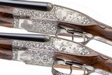 HOLLAND & HOLLAND MODEL DE LUXE PAIR 20 GAUGE AND 410 GRIFNEE ENGRAVED - TOM SELLECK COLLECTION - 9 of 17