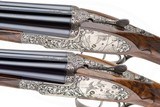 HOLLAND & HOLLAND MODEL DE LUXE PAIR 20 GAUGE AND 410 GRIFNEE ENGRAVED - TOM SELLECK COLLECTION - 7 of 17