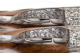 HOLLAND & HOLLAND MODEL DE LUXE PAIR 20 GAUGE AND 410 GRIFNEE ENGRAVED - TOM SELLECK COLLECTION - 12 of 17