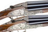 HOLLAND & HOLLAND MODEL DE LUXE PAIR 20 GAUGE AND 410 GRIFNEE ENGRAVED - TOM SELLECK COLLECTION - 6 of 17