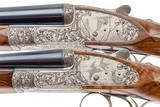HOLLAND & HOLLAND MODEL DE LUXE PAIR 20 GAUGE AND 410 GRIFNEE ENGRAVED - TOM SELLECK COLLECTION - 3 of 17