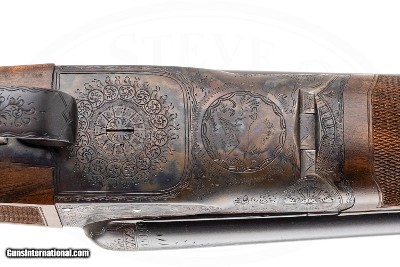 A.H. FOX C GRADE PHILADELPHIA 12 GAUGE 2 BARREL SET - Image 10 of 19