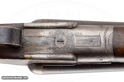 L.C. SMITH SYRACUSE QUALITY 2 10 GAUGE WITH 32 INCH DAMASCUS BARRELS - Image 10 of 16