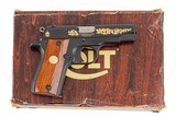 COLT MKIV FIRST EDITION PRESIDENTS EDITION 380 ACP SN# GWFPE380 - 1 of 8