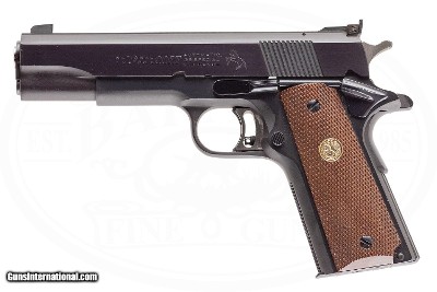 COLT 1911 GOLD CUP NATIONAL MATCH 38 SPECIAL MID RANGE WITH COLT 22 LR CONVERSION - Image 2 of 8