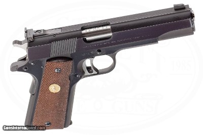 COLT 1911 GOLD CUP NATIONAL MATCH 38 SPECIAL MID RANGE WITH COLT 22 LR CONVERSION - Image 3 of 8