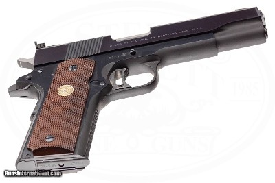 COLT 1911 GOLD CUP NATIONAL MATCH 38 SPECIAL MID RANGE WITH COLT 22 LR CONVERSION - Image 5 of 8