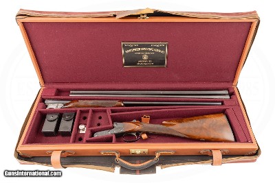WINCHESTER MODEL 21 SKEET #6 ENGRAVED 16 GAUGE 2 BARREL SET