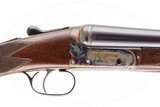 WESTLEY RICHARDS - GOLD NAME LIVE BIRD GUN FIXED LOCK SXS 12 GAUGE