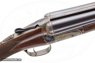 WESTLEY RICHARDS - GOLD NAME LIVE BIRD GUN FIXED LOCK SXS 12 GAUGE - Image 5 of 16