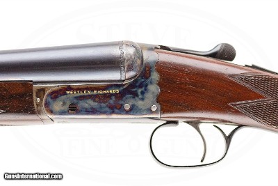 WESTLEY RICHARDS - GOLD NAME LIVE BIRD GUN FIXED LOCK SXS 12 GAUGE - Image 2 of 16