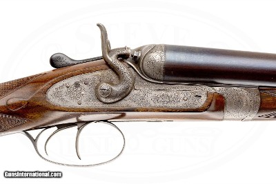 HOLLAND & HOLLAND BAR IN WOOD HAMMER 12 GAUGE ORIGINALLY OWNED BY BILLY PERDUE