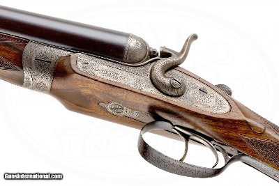 HOLLAND & HOLLAND BAR IN WOOD HAMMER 12 GAUGE ORIGINALLY OWNED BY BILLY PERDUE - Image 8 of 17