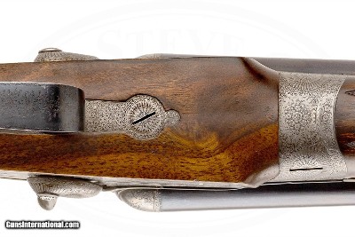 HOLLAND & HOLLAND BAR IN WOOD HAMMER 12 GAUGE ORIGINALLY OWNED BY BILLY PERDUE - Image 10 of 17