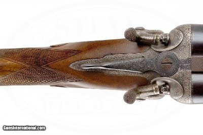HOLLAND & HOLLAND BAR IN WOOD HAMMER 12 GAUGE ORIGINALLY OWNED BY BILLY PERDUE - Image 9 of 17