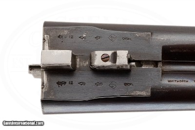 HOLLAND & HOLLAND BAR IN WOOD HAMMER 12 GAUGE ORIGINALLY OWNED BY BILLY PERDUE - Image 17 of 17