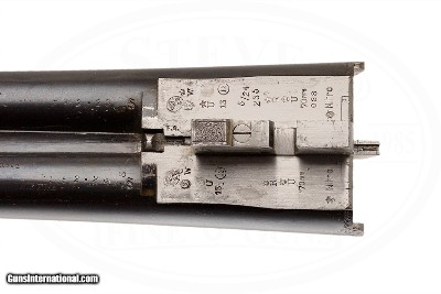 A. FRANCOTTE MERKEL STYLE SIDELOCK EJECTOR 12 GAUGE - Image 17 of 17