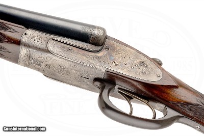 A. FRANCOTTE MERKEL STYLE SIDELOCK EJECTOR 12 GAUGE - Image 8 of 17