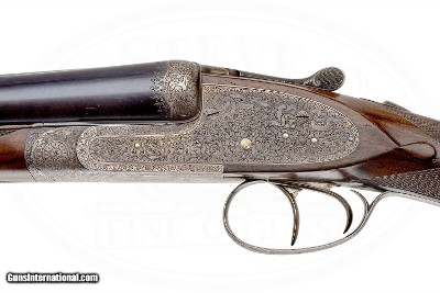 AUGUST LEBEAU BEST PRE WAR SIDE LOCK EJECTOR 12 GAUGE ORIGINALLY OWNED BY BILLY PERDUE - Image 2 of 17