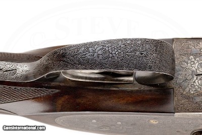 AUGUST LEBEAU BEST PRE WAR SIDE LOCK EJECTOR 12 GAUGE ORIGINALLY OWNED BY BILLY PERDUE - Image 11 of 17