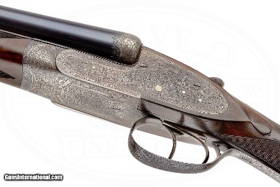 AUGUST LEBEAU BEST PRE WAR SIDE LOCK EJECTOR 12 GAUGE ORIGINALLY OWNED BY BILLY PERDUE - Image 8 of 17