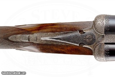 AUGUST LEBEAU BEST PRE WAR SIDE LOCK EJECTOR 12 GAUGE ORIGINALLY OWNED BY BILLY PERDUE - Image 9 of 17