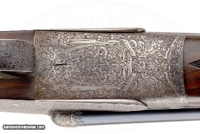 AUGUST LEBEAU BEST PRE WAR SIDE LOCK EJECTOR 12 GAUGE ORIGINALLY OWNED BY BILLY PERDUE - Image 10 of 17