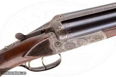 SIMSON SUHL BOXLOCK EJECTOR 12 GAUGE MADE FOR IVER JOHNSON SPORTING GOODS CO. - Image 5 of 16