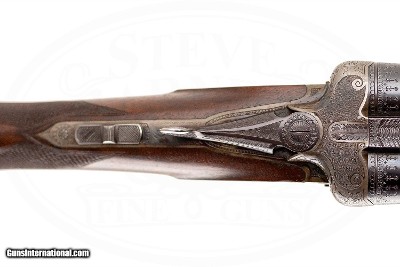 SIMSON SUHL BOXLOCK EJECTOR 12 GAUGE MADE FOR IVER JOHNSON SPORTING GOODS CO. - Image 9 of 16