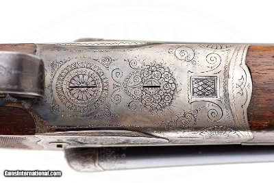 SIMSON SUHL BOXLOCK EJECTOR 12 GAUGE MADE FOR IVER JOHNSON SPORTING GOODS CO. - Image 10 of 16