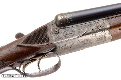 SIMSON SUHL BOXLOCK EJECTOR 12 GAUGE MADE FOR IVER JOHNSON SPORTING GOODS CO. - Image 7 of 16