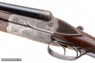 SIMSON SUHL BOXLOCK EJECTOR 12 GAUGE MADE FOR IVER JOHNSON SPORTING GOODS CO. - Image 8 of 16