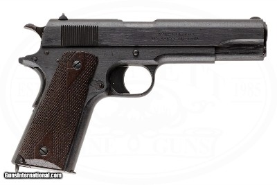 REMINGTON U.M.C. U.S. ARMY 1911 45 ACP SERIAL NO. 4