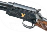 WINCHESTER MODEL 62A DELUXE 22 SHORT ENGRAVED AND GOLD INLAID BY PAULINE MUERRLE - 6 of 16