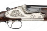 MERKEL MODEL 2002 EL 12 GAUGE IWA SHOW GUN ENGRAVED BY KAROLA KNOTH - 2 of 17